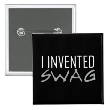 J'ai inventé le gris de butin pin's