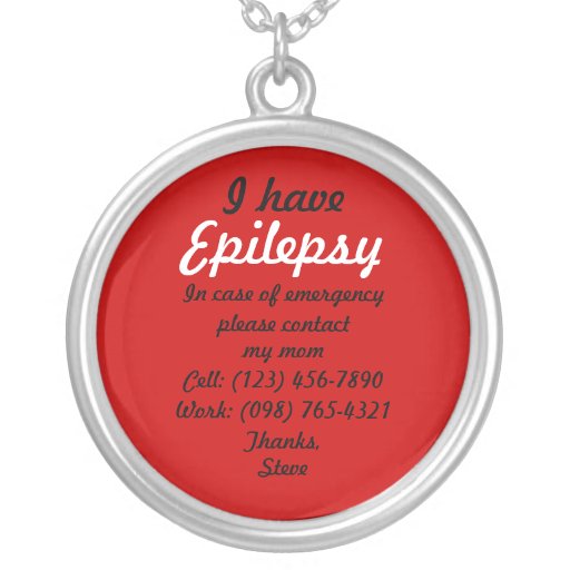 J'ai le collier d'épilepsie