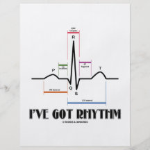 J'ai le rythme (ECG/EKG - le contour de ruelle d'O Prospectus En Couleur