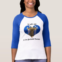 J'ai quitté mon Washington DC de fontaine de Barth T-shirt