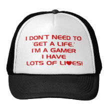 J'ai un bon nombre de vies - jeux vidéo de jeu de  casquettes