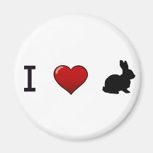 "J'aimant aime lapins"