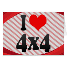 J'aime 4x4 carte