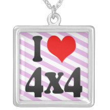 J'aime 4x4 pendentifs