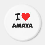 J'aime Amaya Aimants Pour Réfrigérateur