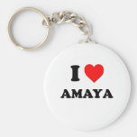 J'aime Amaya Porte-clés