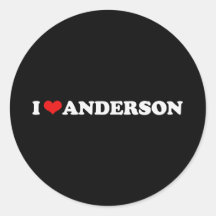 J'AIME ANDERSON ADHÉSIFS