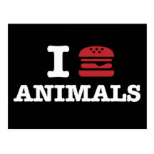 j'aime animals2 cartes postales