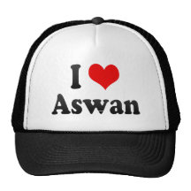 J'aime Assouan, Egypte Casquette