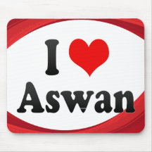 J'aime Assouan, Egypte Tapis De Souris