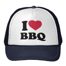 J'aime BBQ - barbecue Casquettes De Camionneur