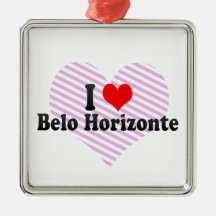 J'aime Belo Horizonte, Brésil Ornements De Noël