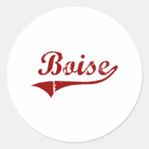 J'aime Boise l'Oklahoma Autocollant