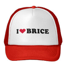 J'AIME BRICE CASQUETTES DE CAMIONNEUR