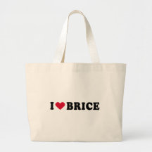 J'AIME BRICE SAC FOURRE-TOUT