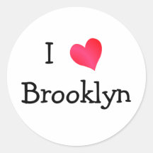 J'aime Brooklyn Autocollant