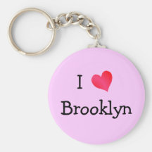 J'aime Brooklyn Porte-clefs