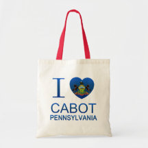 J'aime Cabot, PA Sacs Fourre-tout