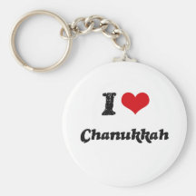 J'aime Chanukkah Porte-clef