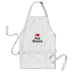 J'aime (coeur) la sauce chaude tabliers