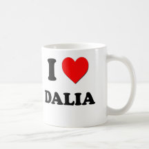 J'aime Dalia Tasses À Café