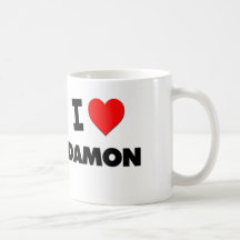 J'aime Damon Tasse À Café