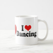 J'aime danser mugs à café