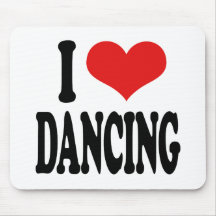 J'aime danser tapis de souris