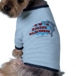 J'aime de mauvais garçons dans le Russe Manteau Pour Animal Domestique