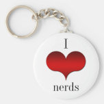 J'aime des ballots Keychain (de coeur) Porte-clefs