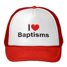 J'aime des baptêmes (de coeur) casquette de camionneur