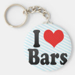 J'aime des barres porte-clés