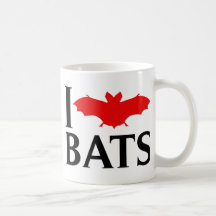 J'aime des battes mug à café
