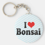 J'aime des bonsaïs porte-clefs