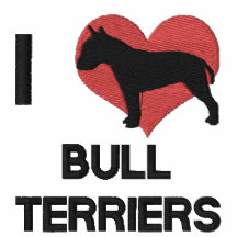 J'aime des bulls-terrier