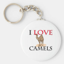 J'aime des chameaux porte-clef