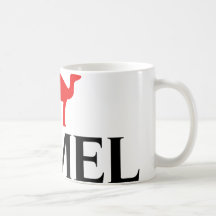 J'aime des chameaux tasse