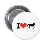 J'aime des chevaux badge