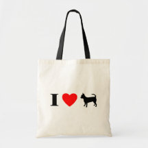 J'aime des chiwawas sacs