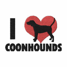 J'aime des Coonhounds
