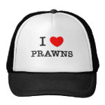 J'aime des CREVETTES ROSES Casquette De Camionneur