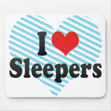 J'aime des dormeurs tapis de souris