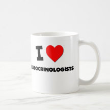 J'aime des endocrinologues tasse