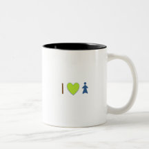 J'aime des Entrepre-faiseurs Mug À Café