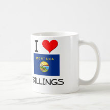 J'aime des facturations Montana Mug À Café