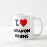J'aime des forgerons d'arme tasses à café