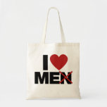 J'aime des hommes sac de toile