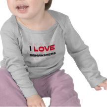 J'AIME DES LAVE-VAISSELLE T-SHIRT