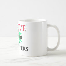 J'aime des loutres de mer tasse à café