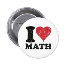 J'aime des maths badge